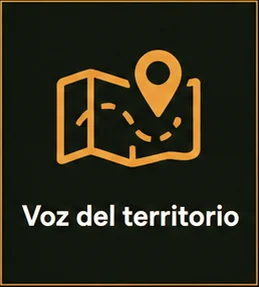 Insignia bloqueada: Voz del territorio