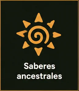 Insignia bloqueada: Saberes ancestrales