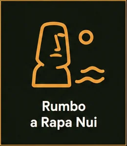 Insignia bloqueada: Rumbo a Rapa Nui