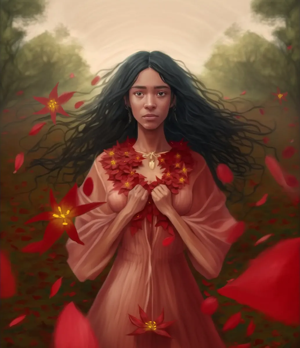 Ilustración de Añañuca