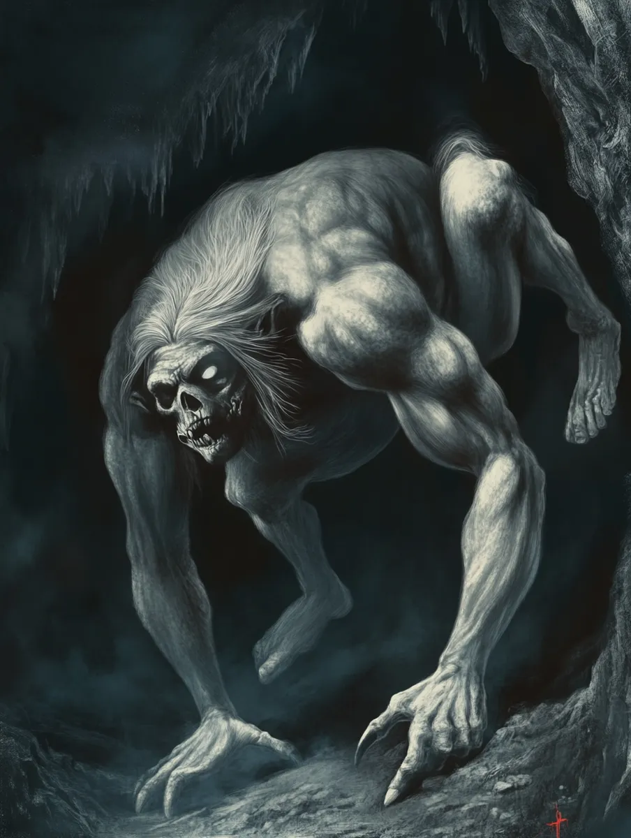 Ilustración de Invunche